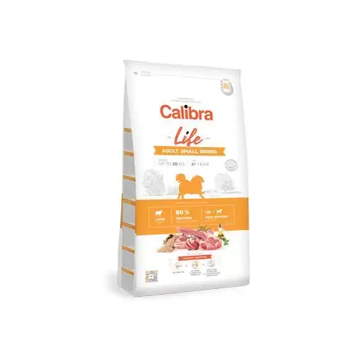 Calibra Dog Life Adult Small Breed Lamb 2 x 1,5kg