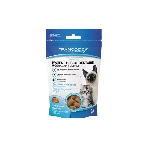 Francodex pochoutka Breath Dental kočka 65g