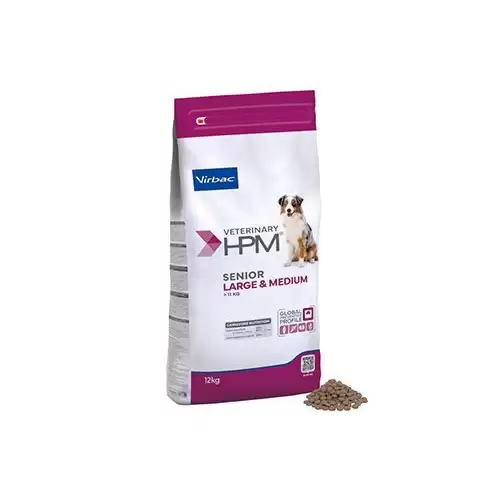VET HPM Senior Dog Large&Medium 12kg NEW