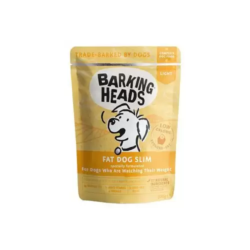 BARKING HEADS Fat Dog Slim kapsa 300g