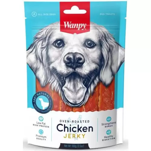  Wanpy Dog Chicken Jerky 100 g