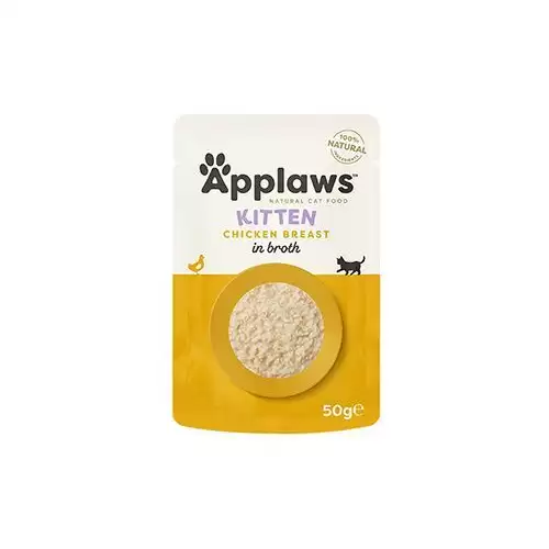 Applaws Cat kapsa Kitten Broth kuřecí prsa 50g