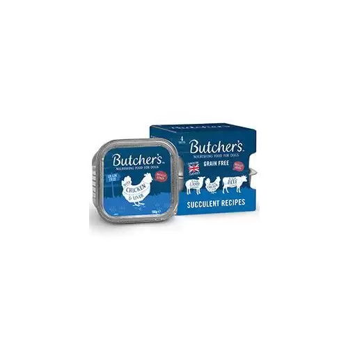 Butcher's Dog Original hovězí/kuř/jehn vanička 4x150g