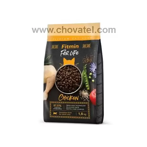 Fitmin Cat For Life Adult Chicken 2 x 1,8kg SLEVA