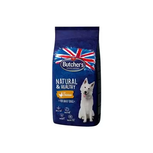 Butcher's Dog Natural&Healthy Dry s kuřecím masem 15kg