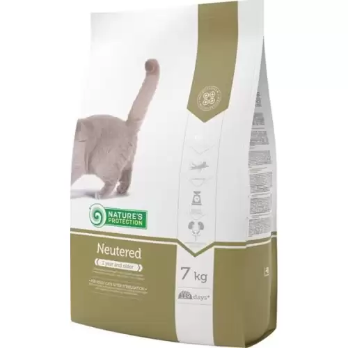  Nature's Protection Cat Dry Neutered 7 kg