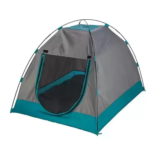 Stan pro psy STRONG Edition, tmavošedá/petrolejová 110 x 75 x 80 cm