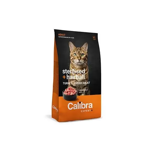 Calibra Cat EXPERT+ Adult Sterilised & Hairball 1,5kg