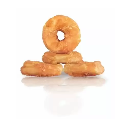 KIDDOG kuřecí masíčko na buvolím 9 cm kroužku (4 ks/bal.)