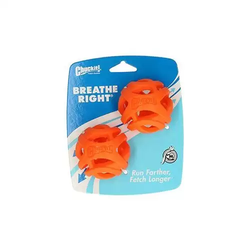 Hračka pes Chuckit Breathe Right Fetch Ball Medium 2ks