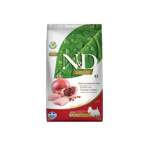 N&D PRIME DOG Adult Mini Chicken&Pomegranat 2,5kg