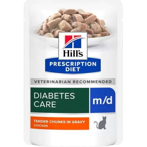  Hill's Prescription Diet Feline m/d kapsička 12 x 85 g