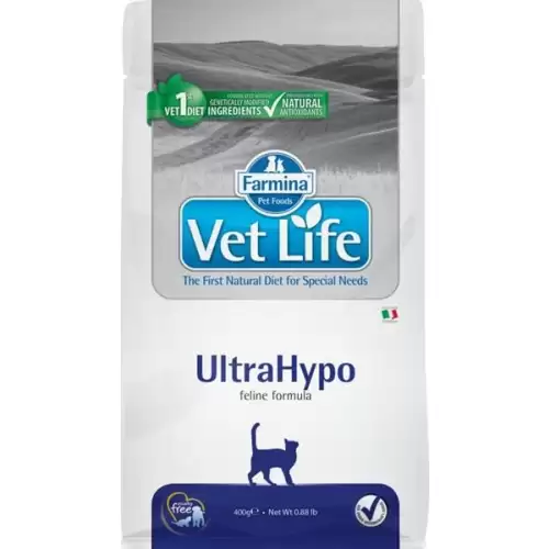  Vet Life Natural Feline Ultrahypo 400 g