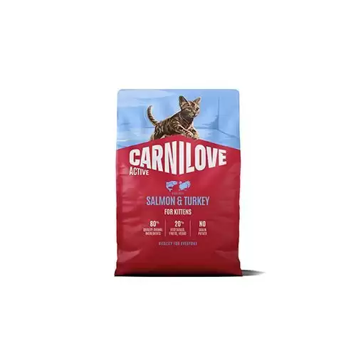 Carnilove Cat Active Dry Salmon&Turkey Kittens 2kg