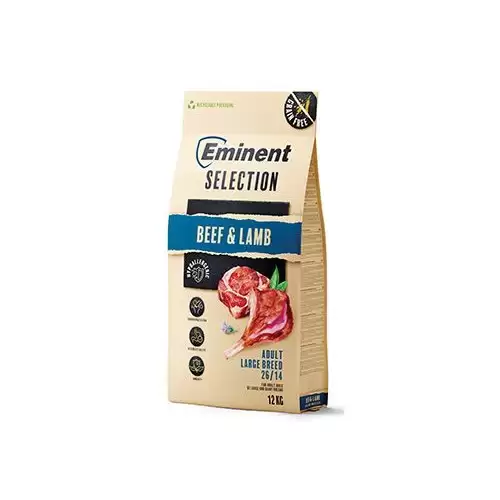 Eminent Dog Selection Adult Large Breed Beef&Lamb 12kg