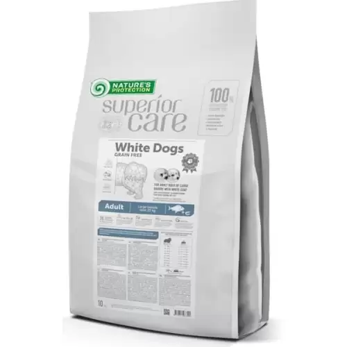  Nature's Protection Superior Care Dog Dry White Dogs Adult Large Breed GF White Fish 1,5 kg