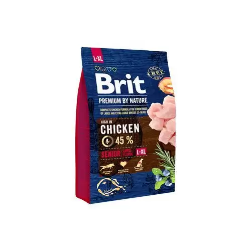 Brit Premium Dog by Nature Senior L+XL 3kg