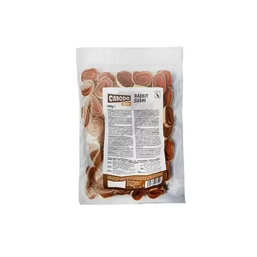 CARODO Dog poch. Králičí sushi 500g