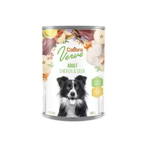 Calibra Dog Verve konz.GF Adult Chicken&Duck 400g