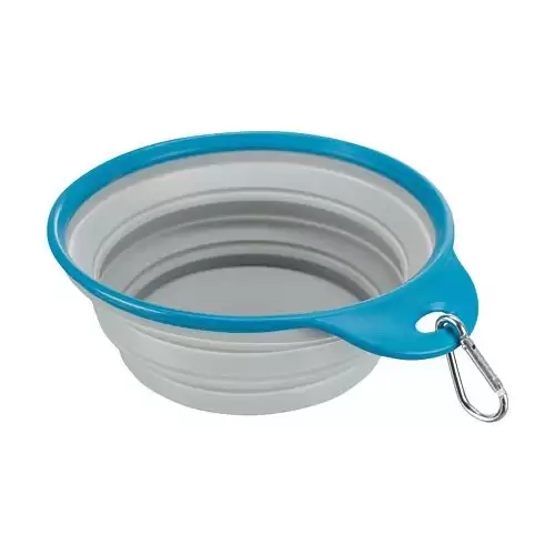 Cestovní silikonová miska s pevným okrajem 1 l /ø 18 cm