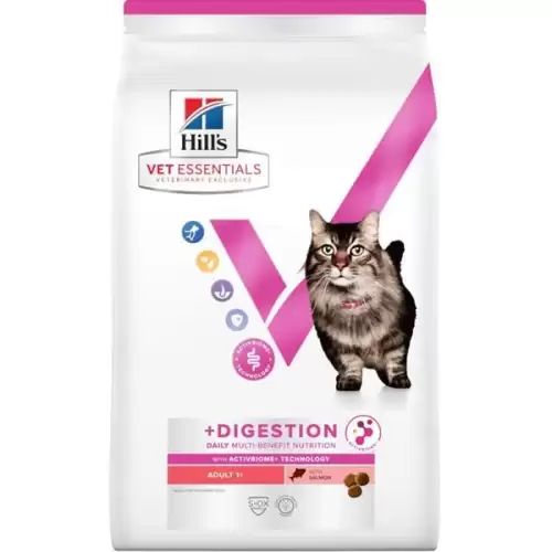  Hill's VetEssentials Feline DIGESTION Adult Salmon 1,5 kg