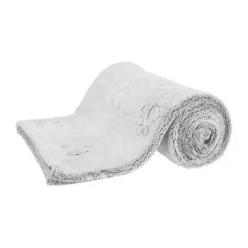 NANDO fleecová deka s vysokým vlasem - světle šedá 150 x 100 cm