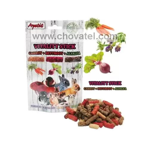 Apetit - Vitality Stick CARROT, BETTROOT, ALFA 120g