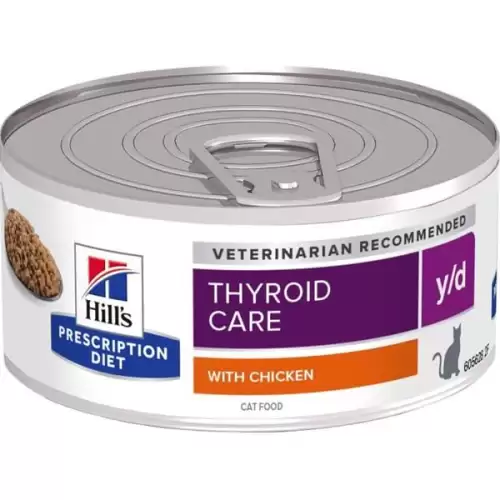  Hill's Prescription Diet Feline y/d konzerva 156 g