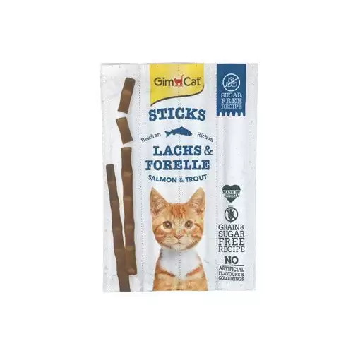 GimCat Sticks losos&pstruh 4ks