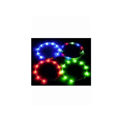 Obojek USB Visio Light LED nabíjecí 70cm modrý KAR