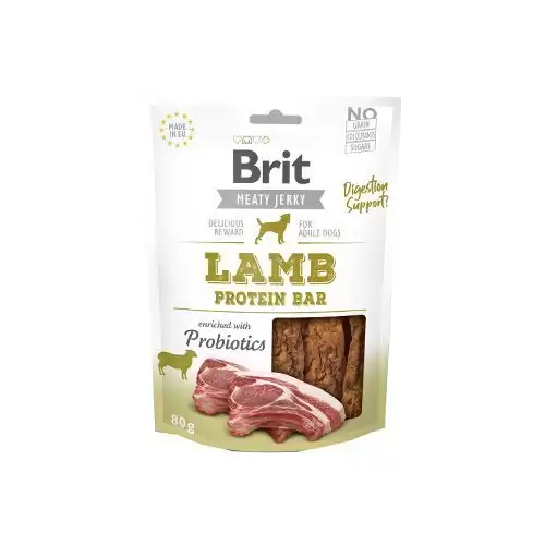 Brit Jerky Lamb Protein Bar 80g