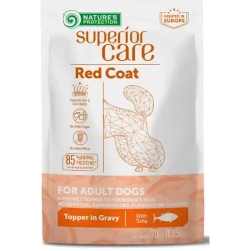  Nature's Protection Superior Care Dog kaps. Red Coat Adult Tuna 70 g