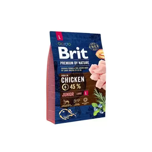 Brit Premium Dog by Nature Junior L 3kg