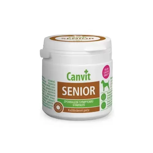 Canvit Senior pro psy ochucený 100g