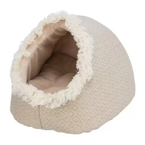 Jeskyňka BOHO,  35 x 26 x 41 cm, béžová