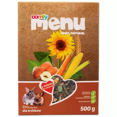 Krmivo Comfy menu complete králík 500g