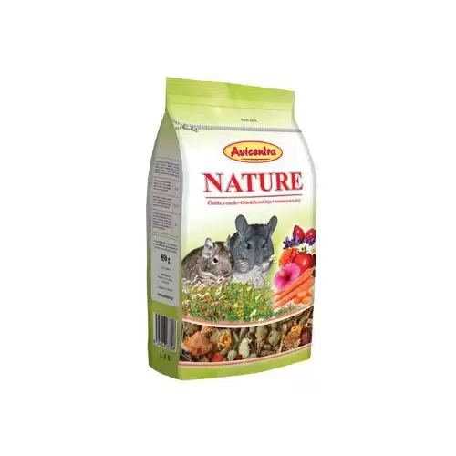Avicentra Nature Premium činčila+osmák 850g