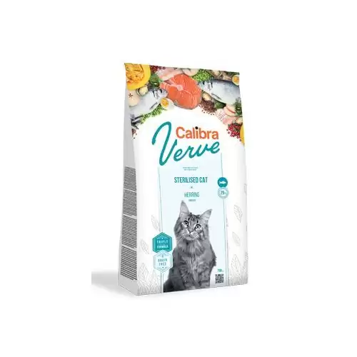 Calibra Cat Verve GF Sterilised Herring  750g