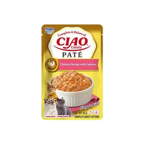 Churu Cat Entrée Paté Chicken Recipe with Salmon 40g