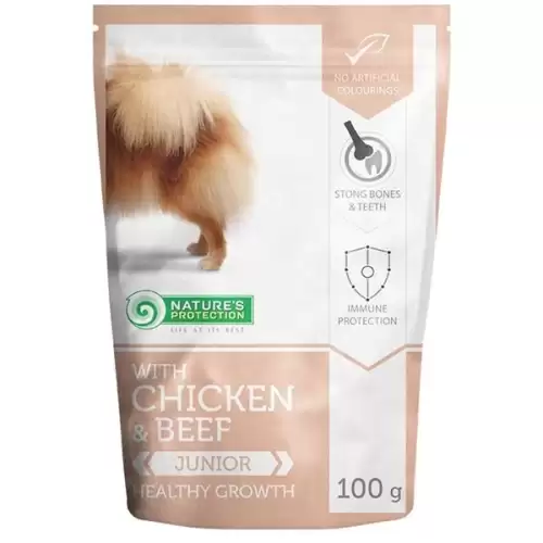  Nature's Protection Dog kaps. Junior Mini 100 g