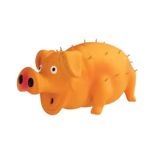 Prase štětináč s reálným zvukem 21 cm HipHop Dog