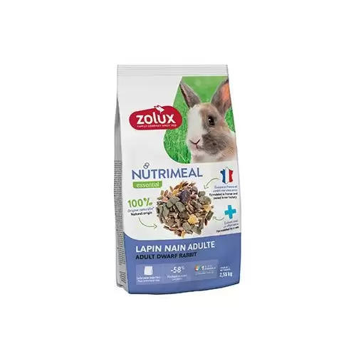 Krmivo pro králíky Adult NUTRIMEAL mix 2,55kg Zolux
