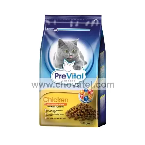 PreVital kočka 1,4kg kuřecí se zeleninou
