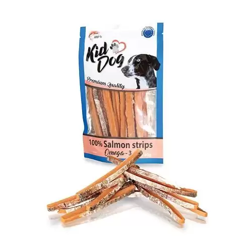 KIDDOG 100% losos v proužku 80 g