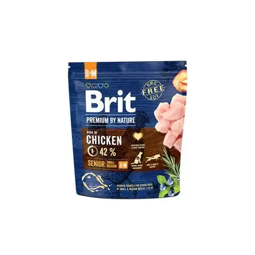 Brit Premium Dog by Nature Senior S+M 1kg