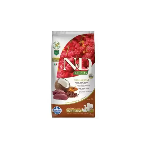 N&D Quinoa DOG Skin&Coat Venison Adult M/L 7kg