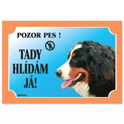 Tabulka Dafiko bernský salašnický pes