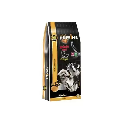 Puffins Dog Adult Yorkshire&Mini Chicken 1kg