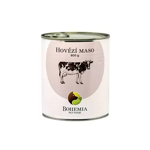 BOHEMIA MASO Hovězí ve vlastní šťávě 800g