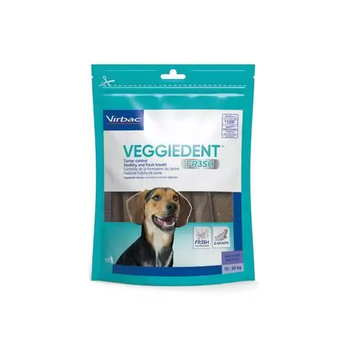 C.E.T.pes Veggiedent Fresh M 15ks